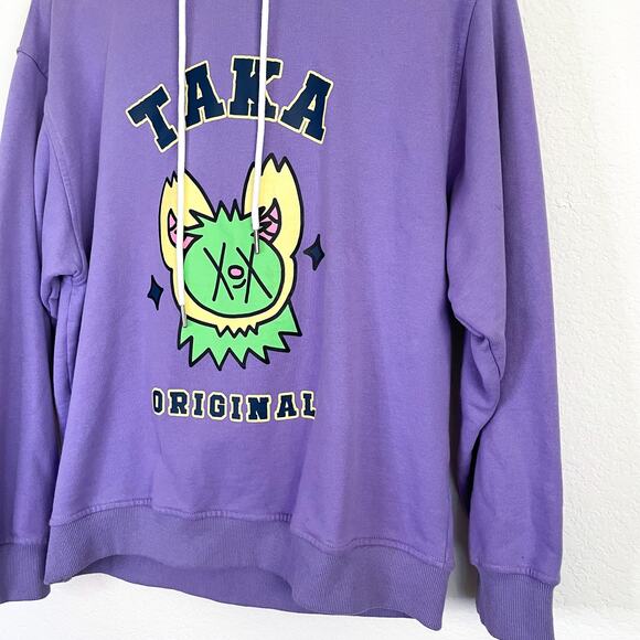 TAKA ORIGINAL Moody Bob Purple Graphic Hoodie - Picture 7 of 12